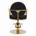 Hairdressing Chair GABBIANO ARRAS GOLD Black